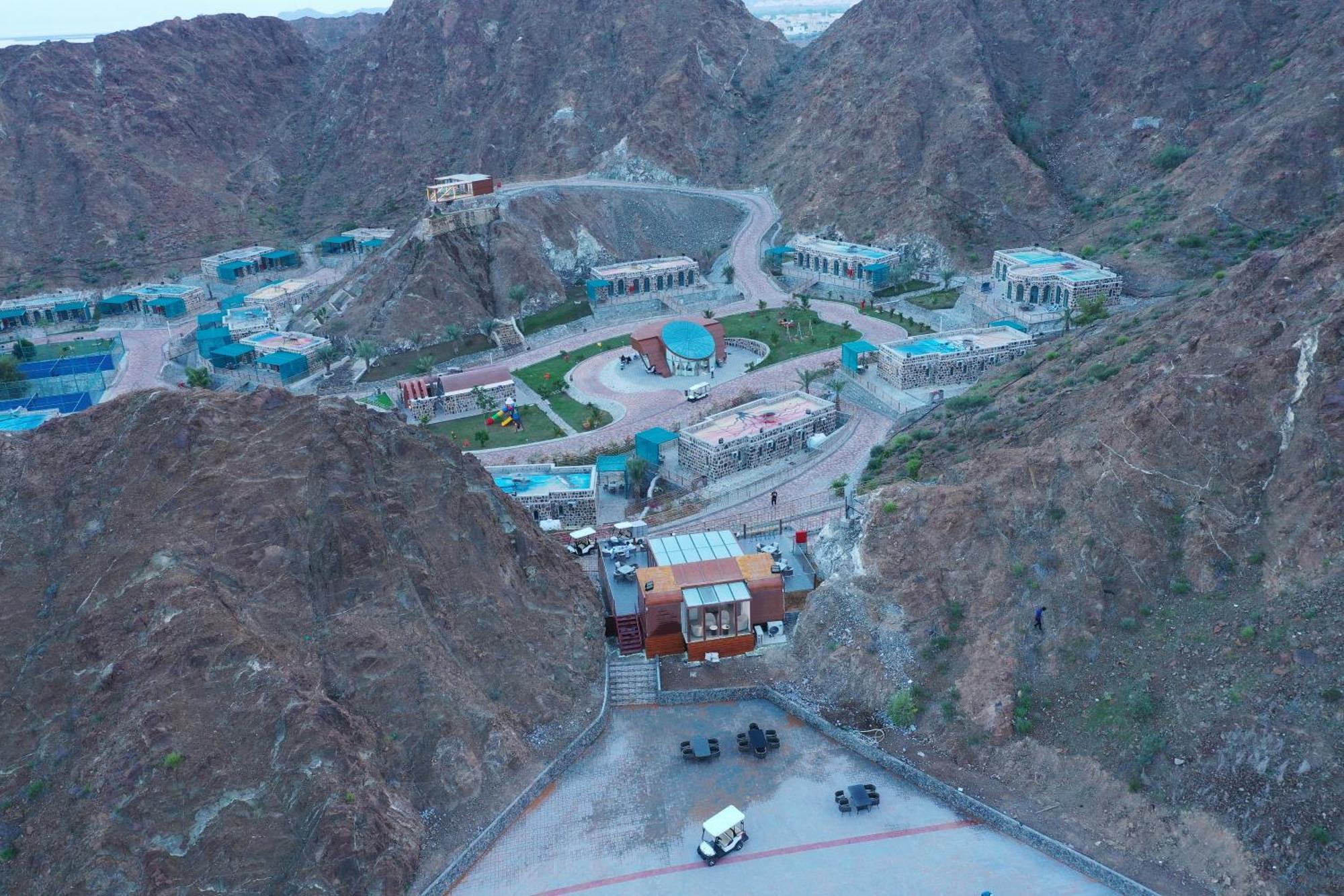 Dibba Mountain Park Resort Fudžajra Exteriér fotografie